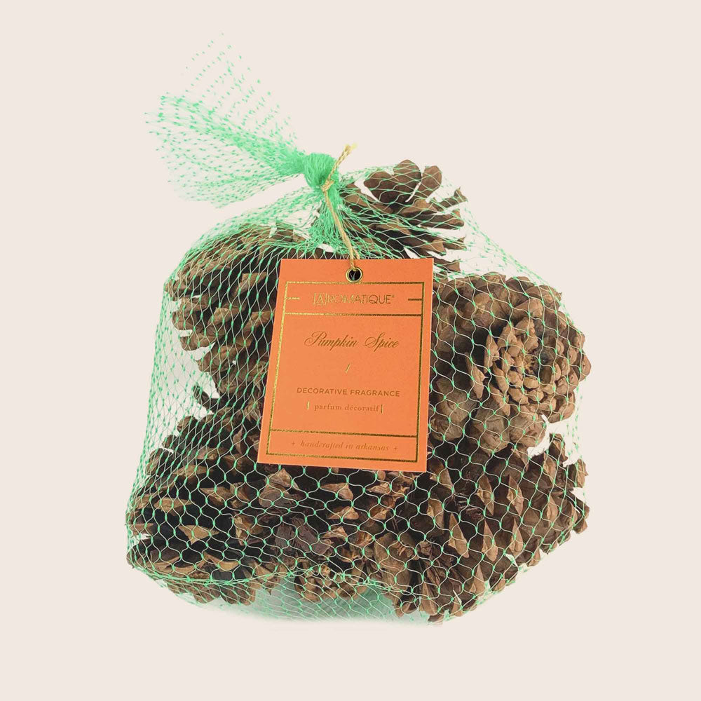 Aromatique, Pumpkin Scented Pinecones, 6 oz.