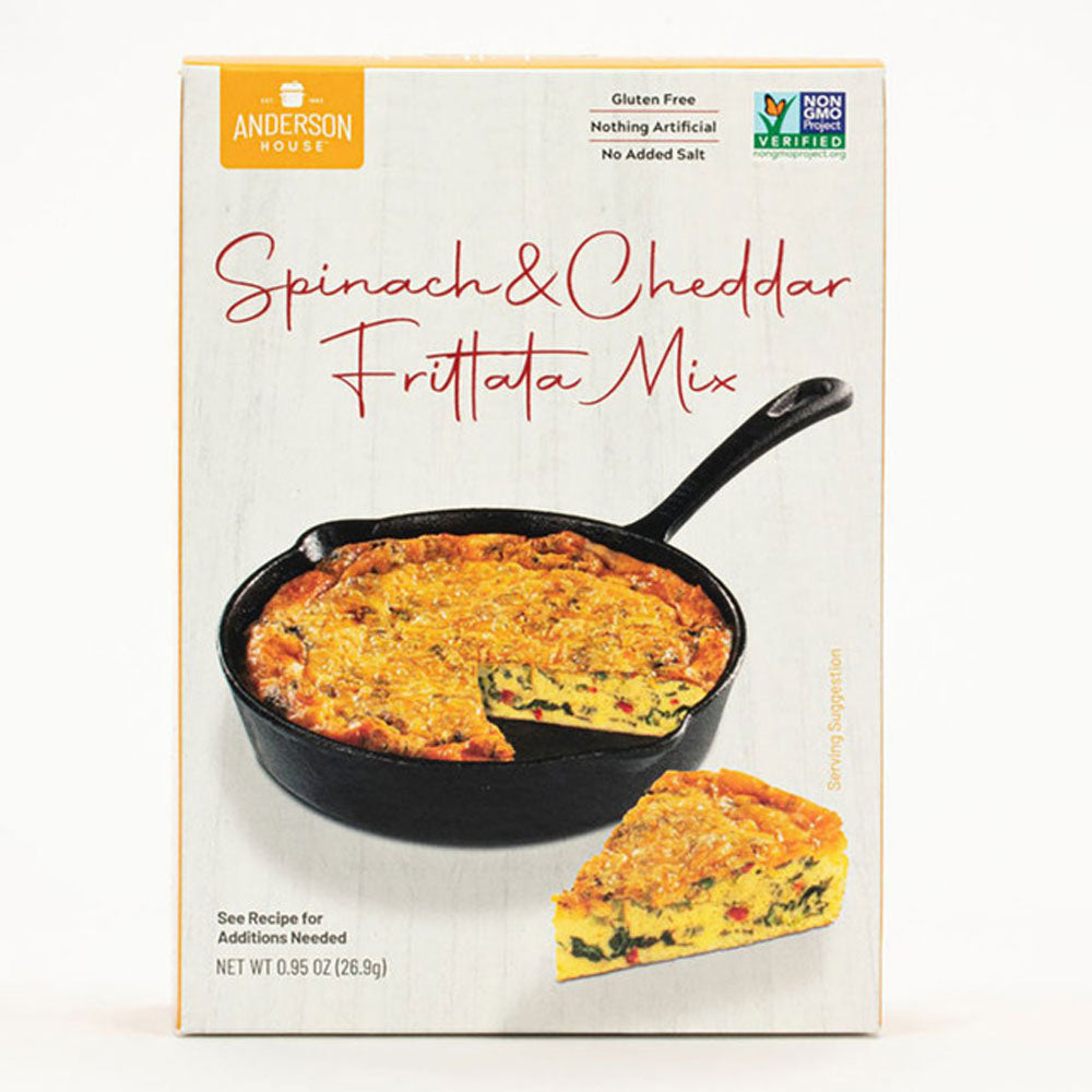 Frontier Soups, Spinach & Cheddar Frittata Mix, .95 oz.
