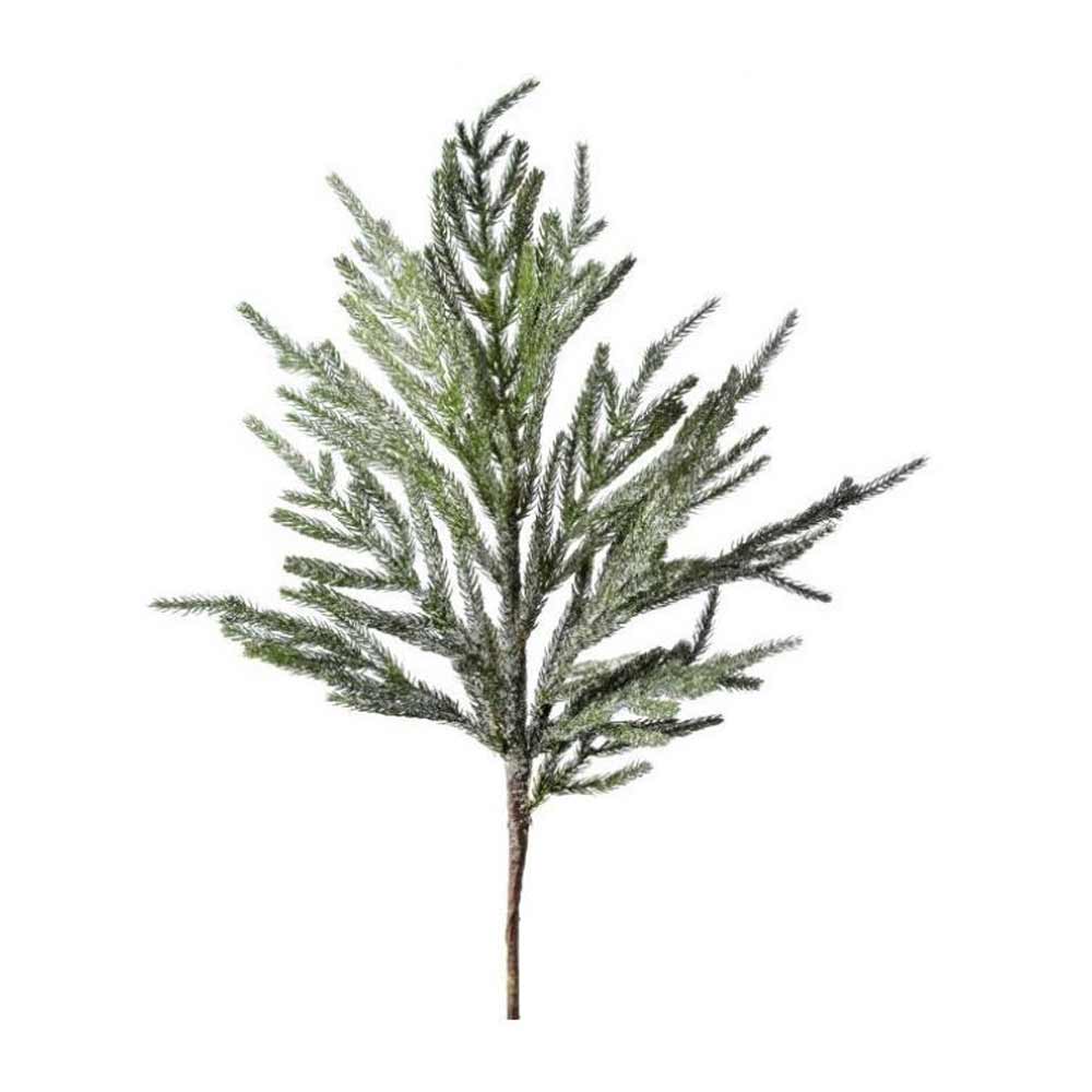 Regency, Iced Norfolk Pine Branch, 30"