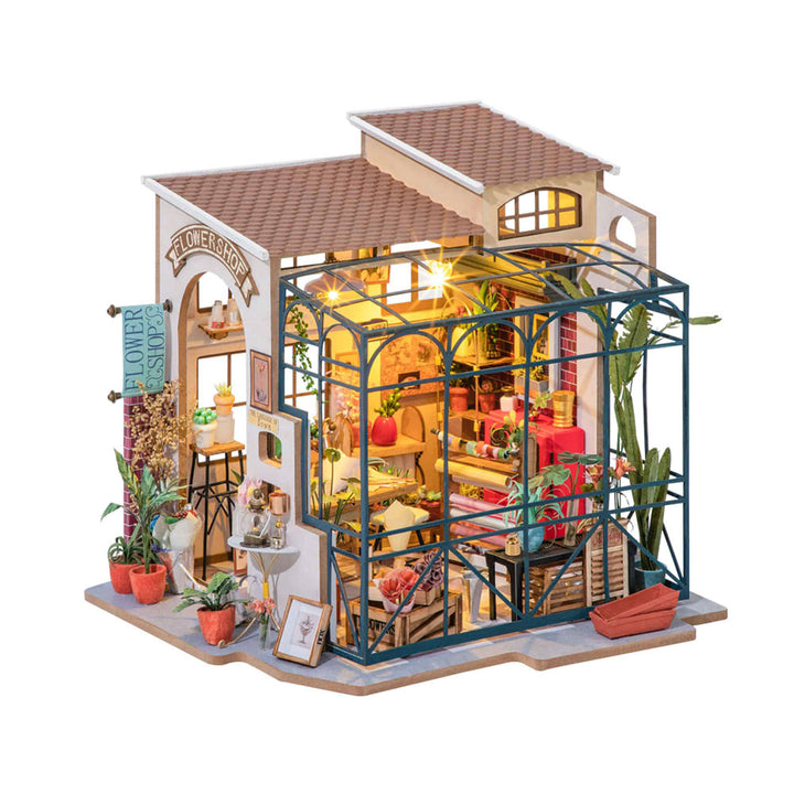 Robotime, Emily's Flower Shop, Miniature Kit