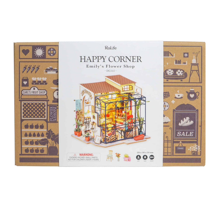 Robotime, Emily's Flower Shop, Miniature Kit