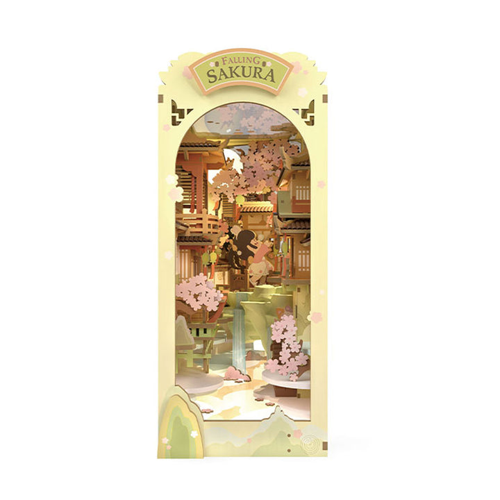 Robotime, Falling Sakura Miniature Book Nook Kit