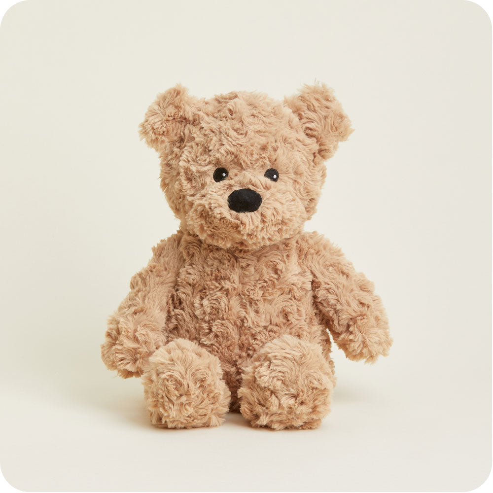 Warmies, Microwavable Brown Curly Bear Plush