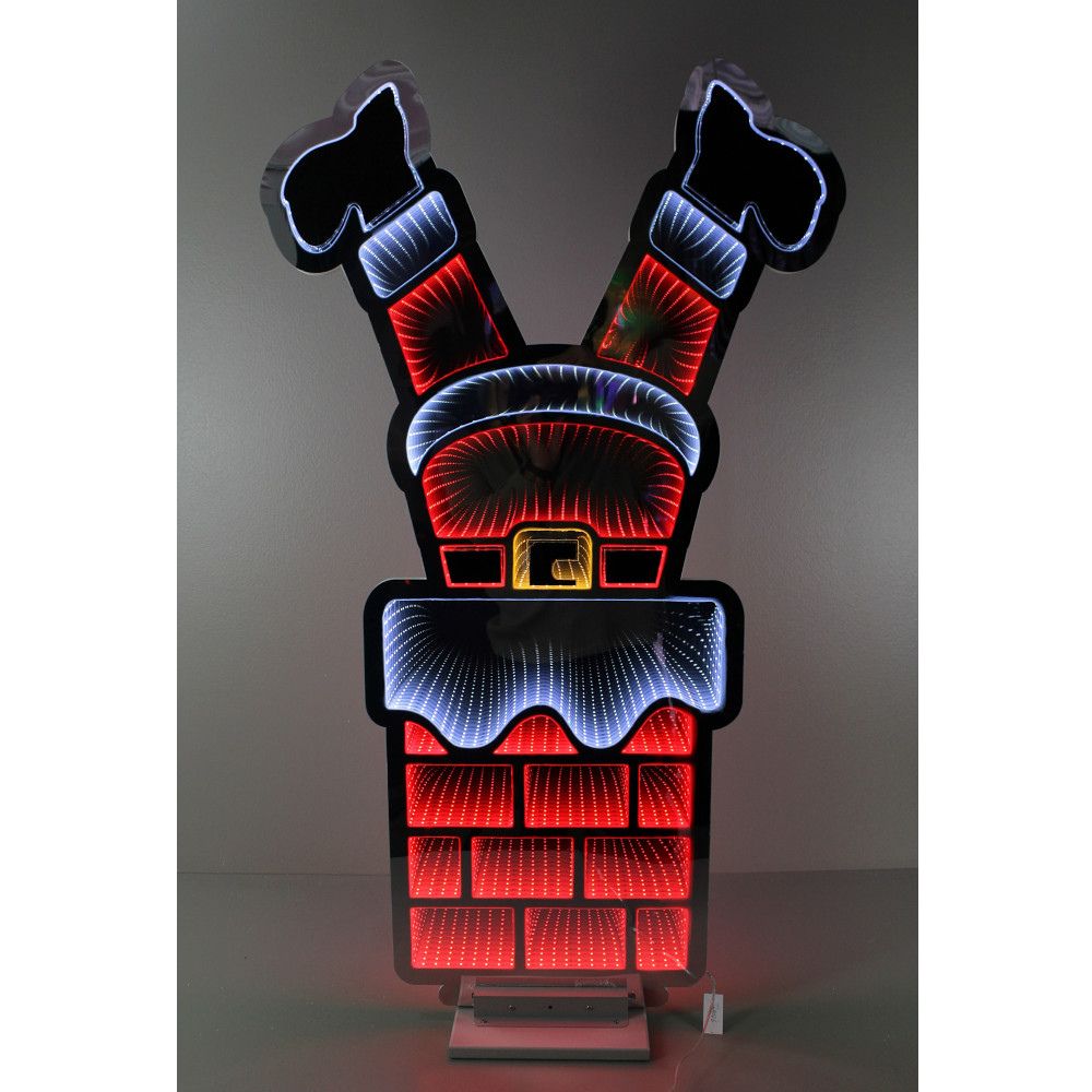 46.75" Infinity Santa Legs in Chimney