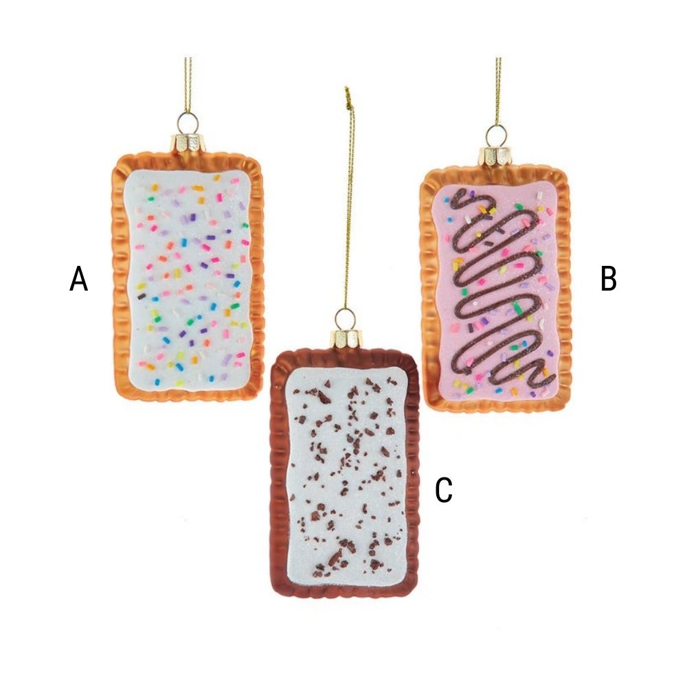 Toaster Pastry Ornament, Assorted and Sold Separately