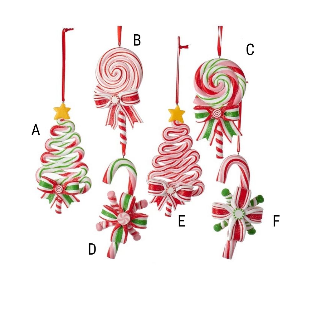 Peppermint Candy Ornament, Assorted and Sold Separately