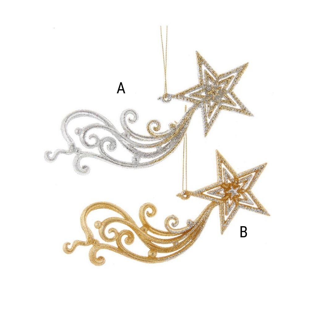Shooting Star Ornament, Assorted and Sold Separately