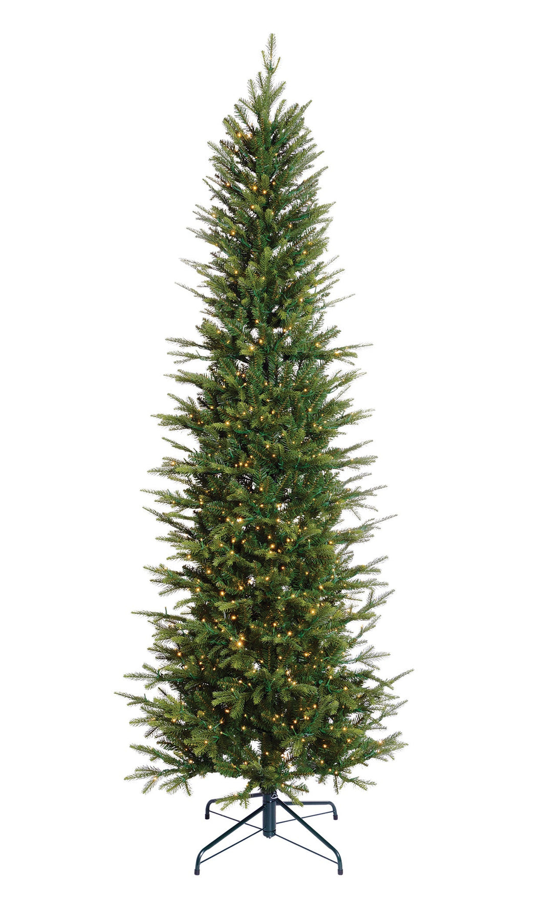 7.5' Pencil King Pine Fir Sparkle Tree