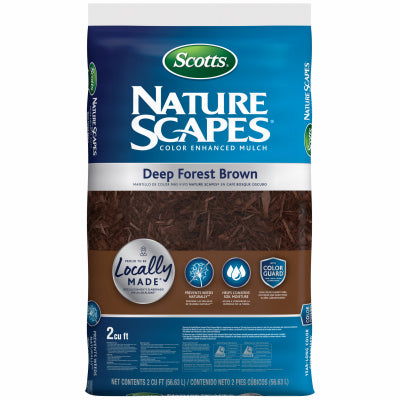 Scott's Nature Scapes, Deep Forest Brown Mulch, 2cu ft