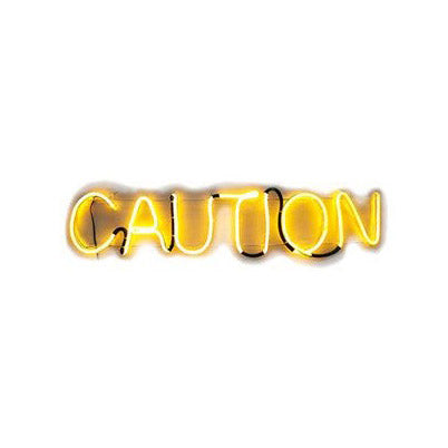 Sylvania LED Flashing Caution Sign, Yellow