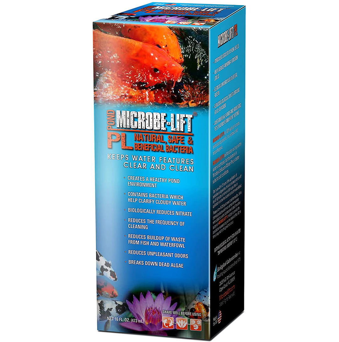 Microbe Lift, PL Bacteria for Ponds, 16 oz.
