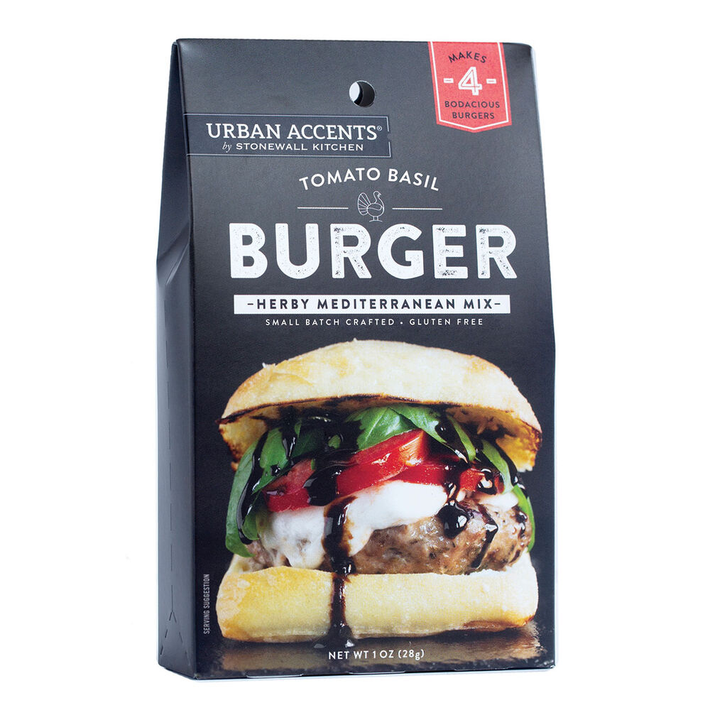 Tomato Basil Burger Seasoning Mix, 1 oz.