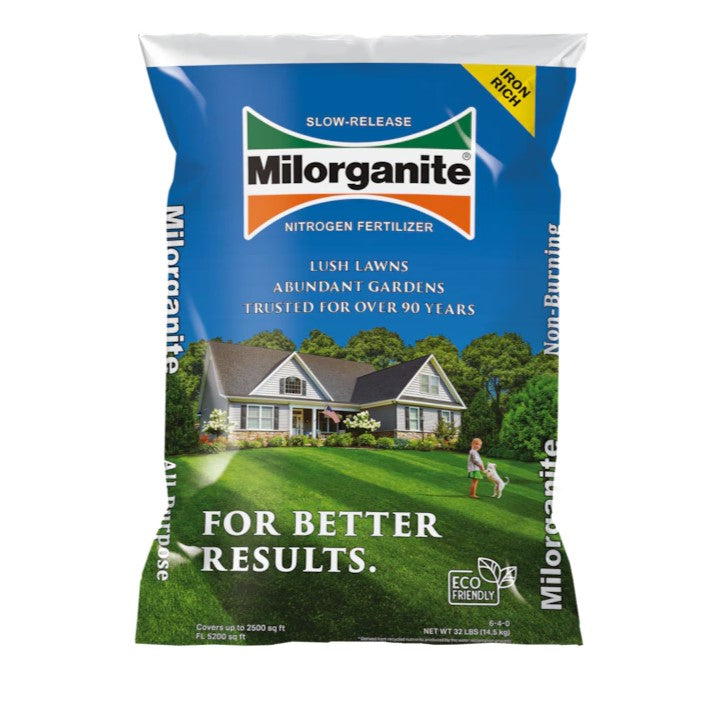 Milorganite Organic Nitrogen Fertilizer, 32 LB