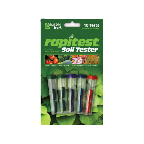 Luster Leaf Rapitest Soil Tester, 10 Pack