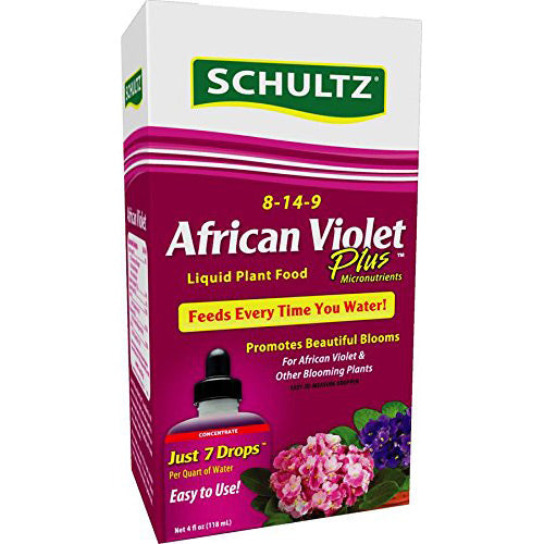 Schultz African Violet Liquid Plant Food, 4 oz.