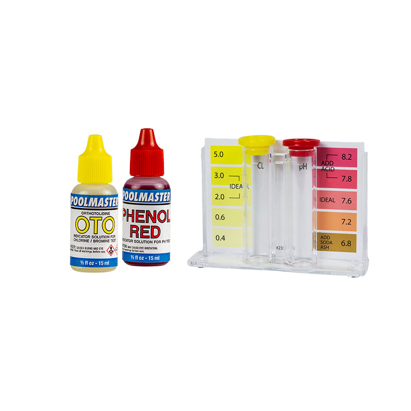 Poolmaster 2-Way Test Kit with Case