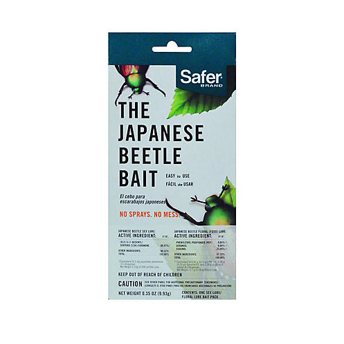 Safer Brand Japanese Beetle Trap Replacement Bait, 1 Bait