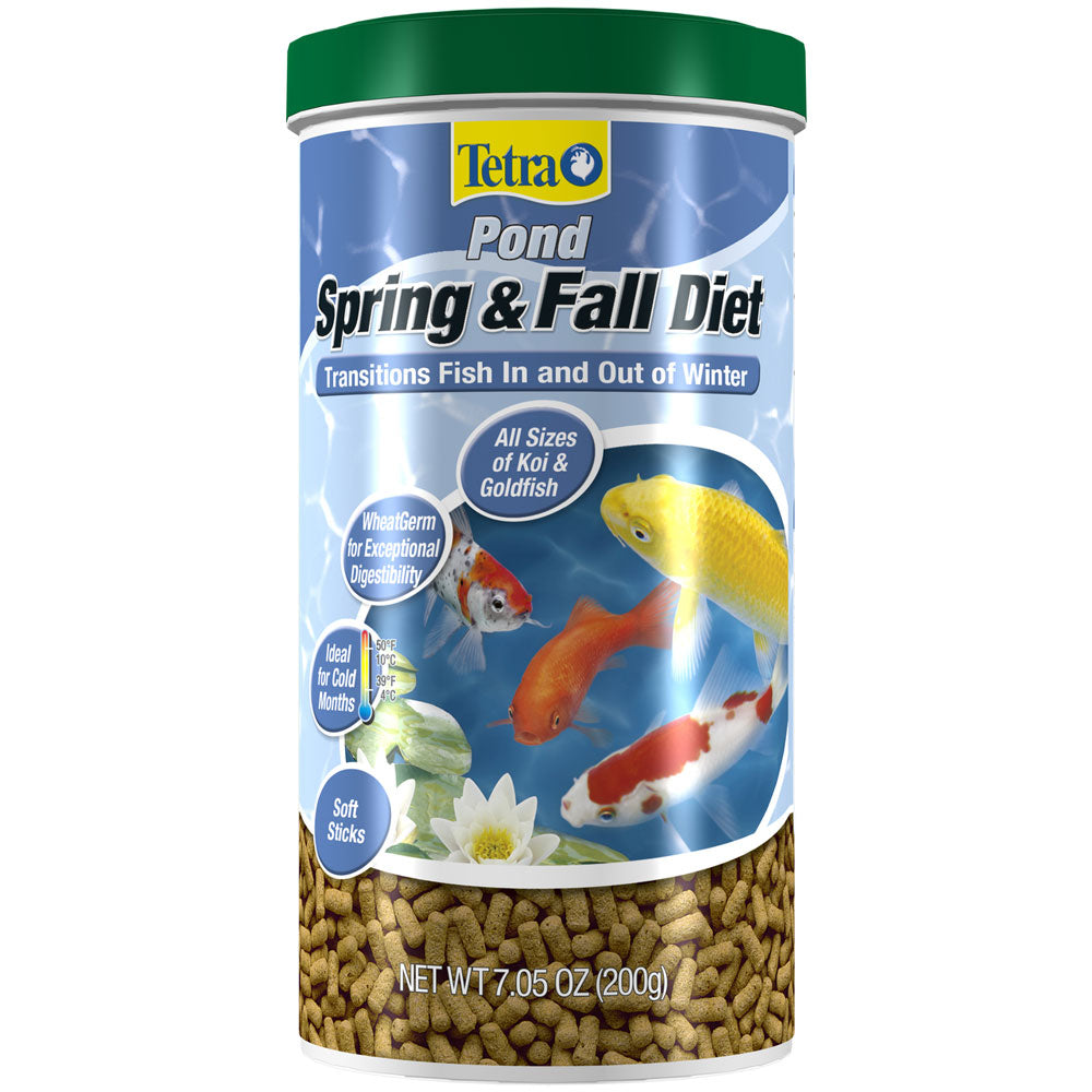 Tetra, Pond Spring and Fall Diet Fish Food, 1L, 7.05 oz