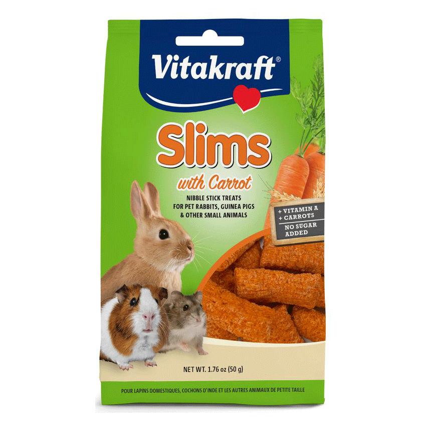 Vitakraft, Carrot Slims, 1.76 oz