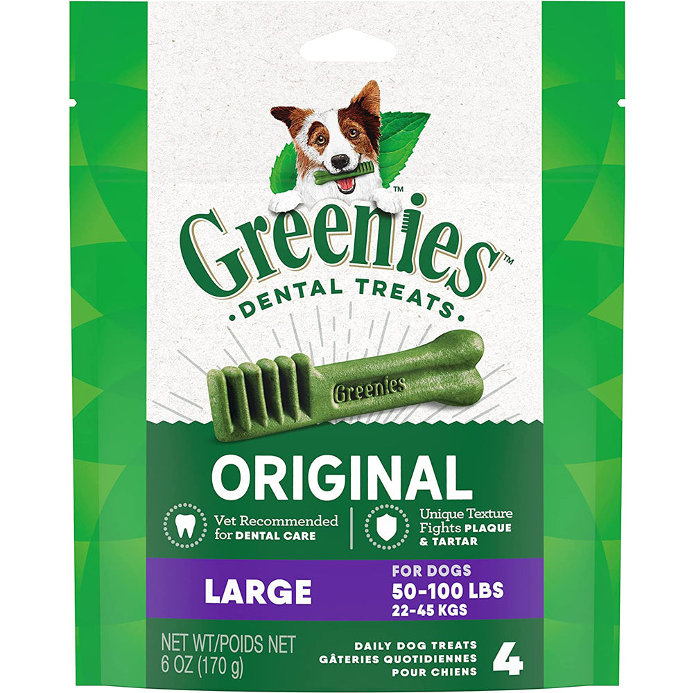 Greenies, Large Brush Sticks, 4pk