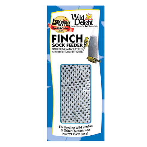 Wild Delight Finch Sock Feeder, 13 oz