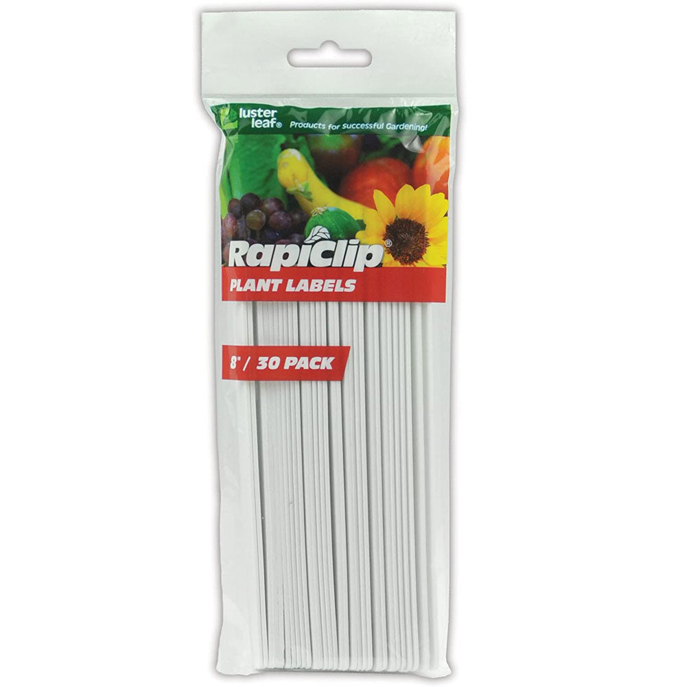 Luster Leaf, Rapiclip Plant Labels, 8", 30pk