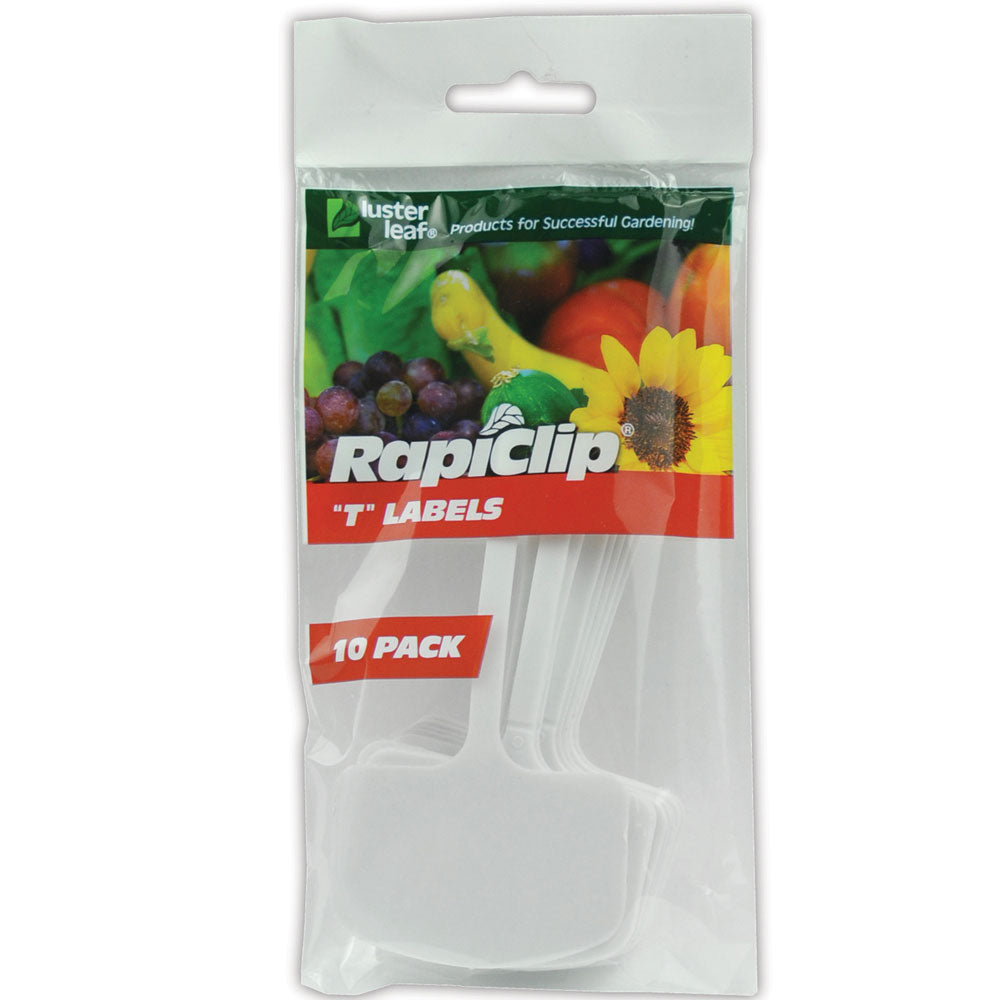 Luster Leaf, Rapiclip T Label Plant Markers, 10pk