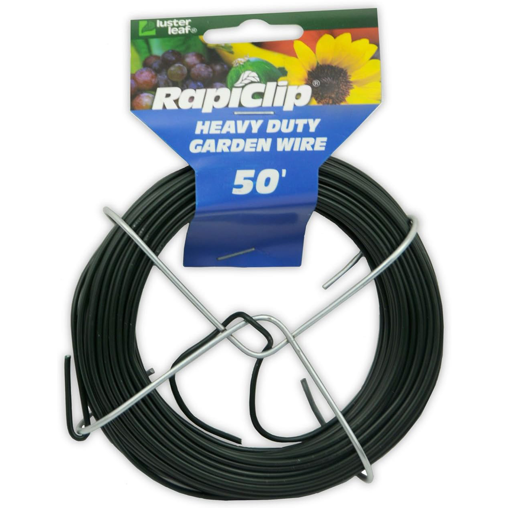 Luster Leaf Rapiclip Heavy Duty Garden Wire - 50 Ft. Roll