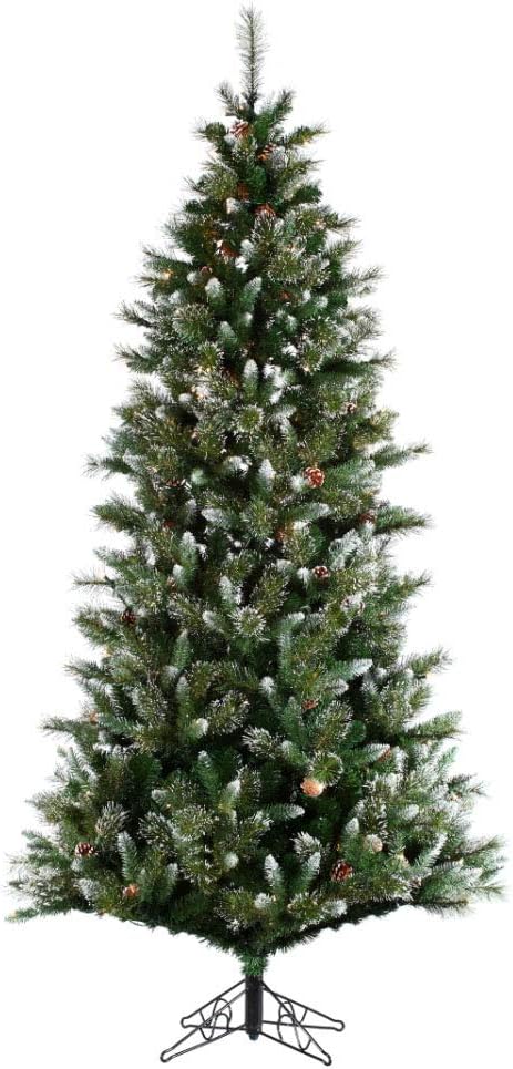 Slim Mix Snow Pine, 6.5ft Unlit