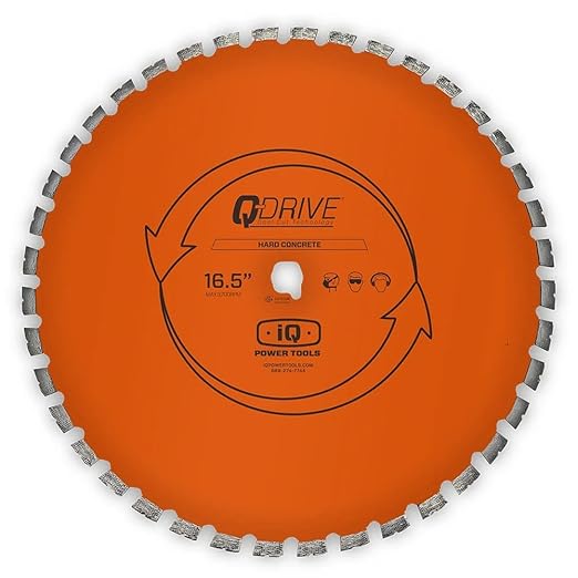 iQ Power Tools Saw Blade 16.5" Orange