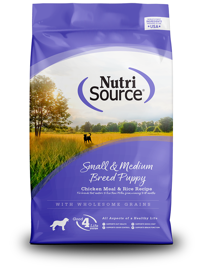 NutriSource Small & Medium Breed Puppy Dog Food