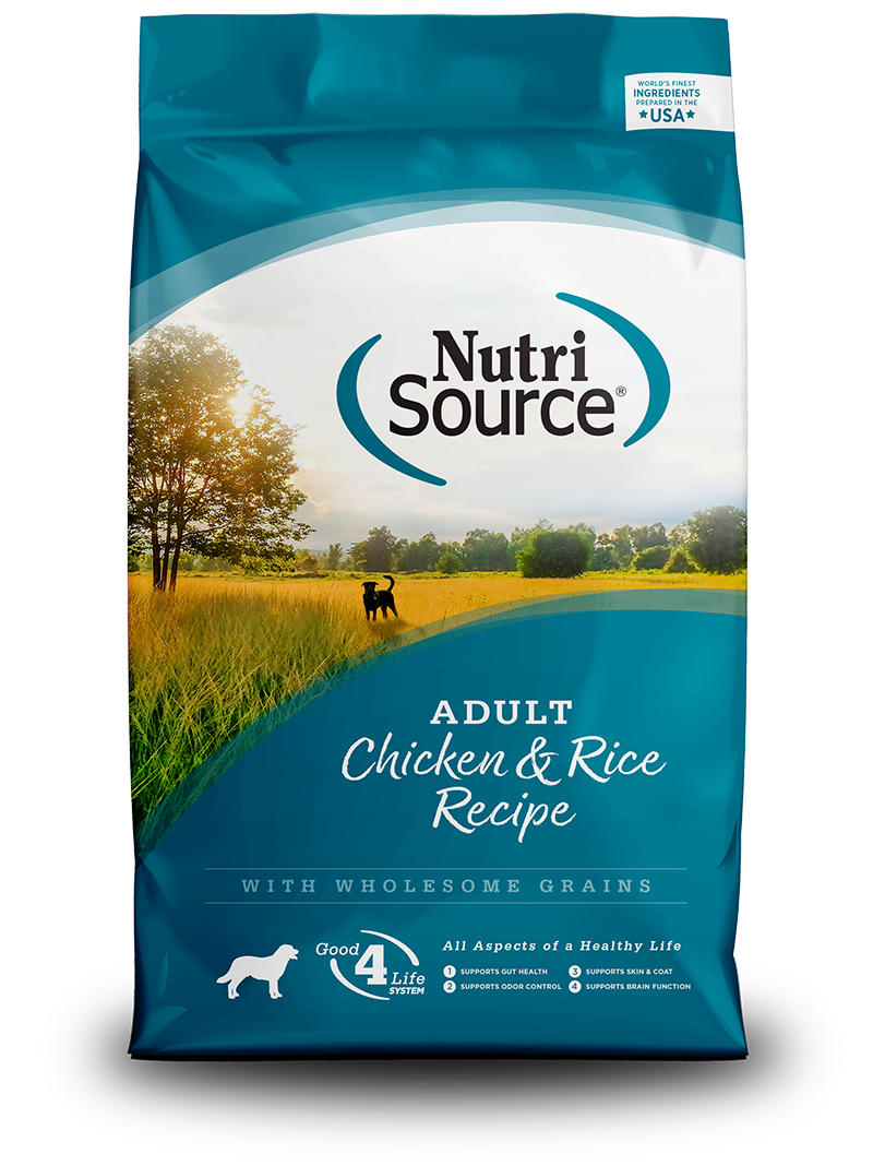 NutriSource Adult Chicken & Rice Formula Dog Food, 1.5 LB
