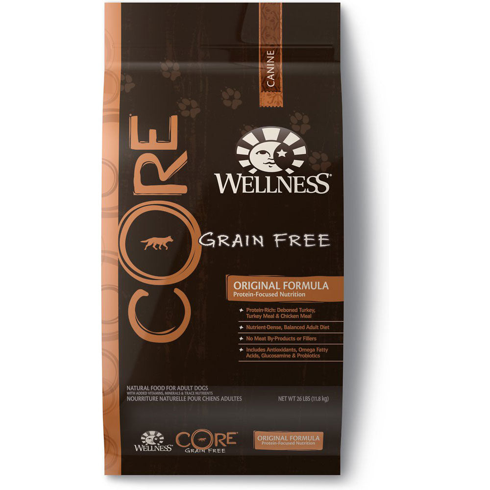 Wellness® CORE Grain-Free Dry Formula for Dogs - Original, 24 LB