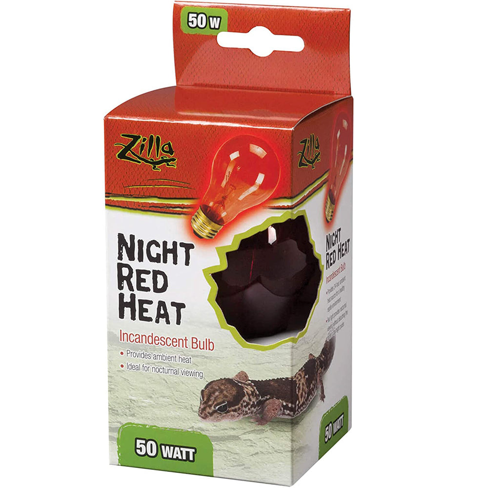 Zilla, Incandescent Red Bulb, 50W
