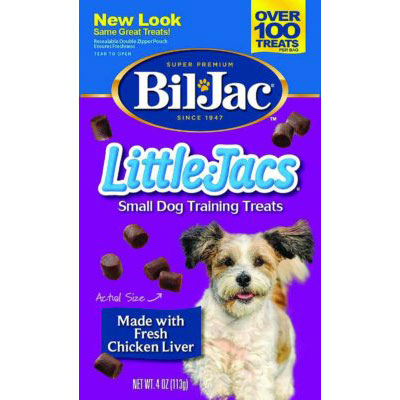 Bil-Jac Little Jacs Liver Treats, 4oz Pack