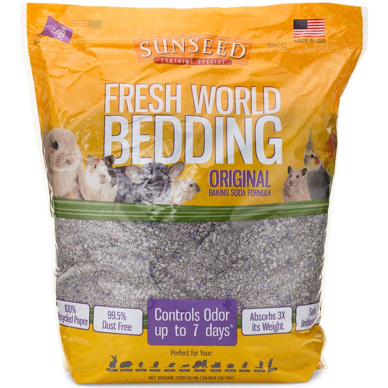 Sunseed Fresh World Pet Bedding-975 CU. IN.