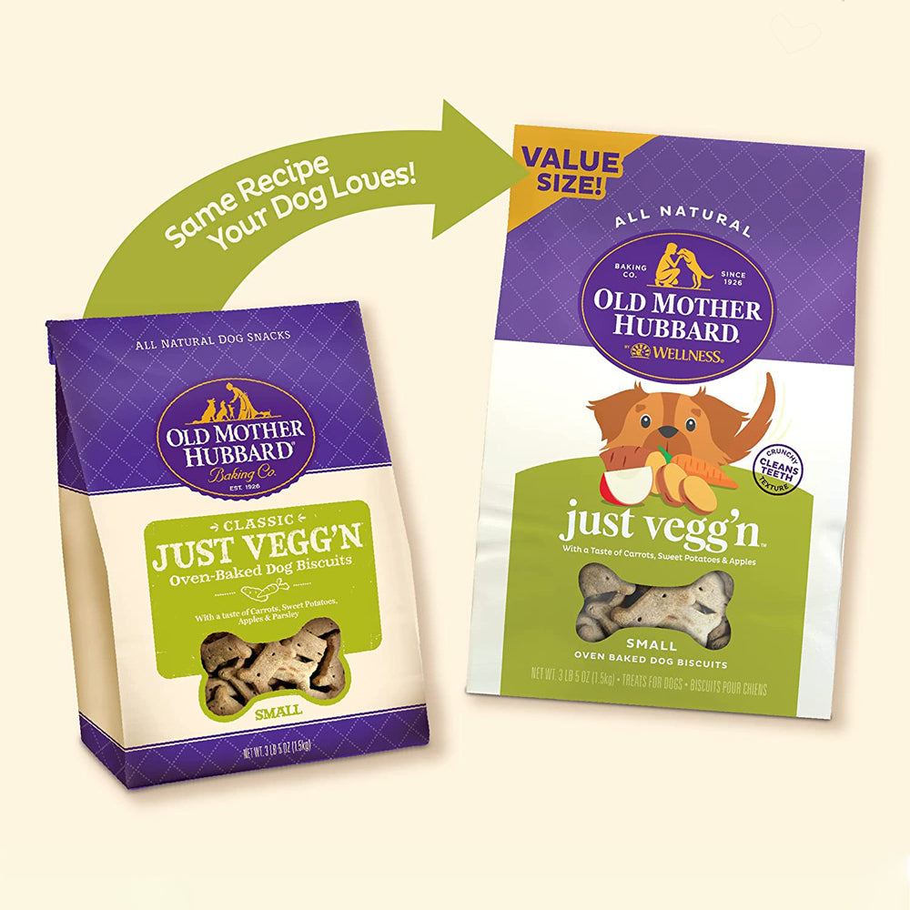 Old Mother Hubbard, Small Just Vegg'N Treats, 3 lb.