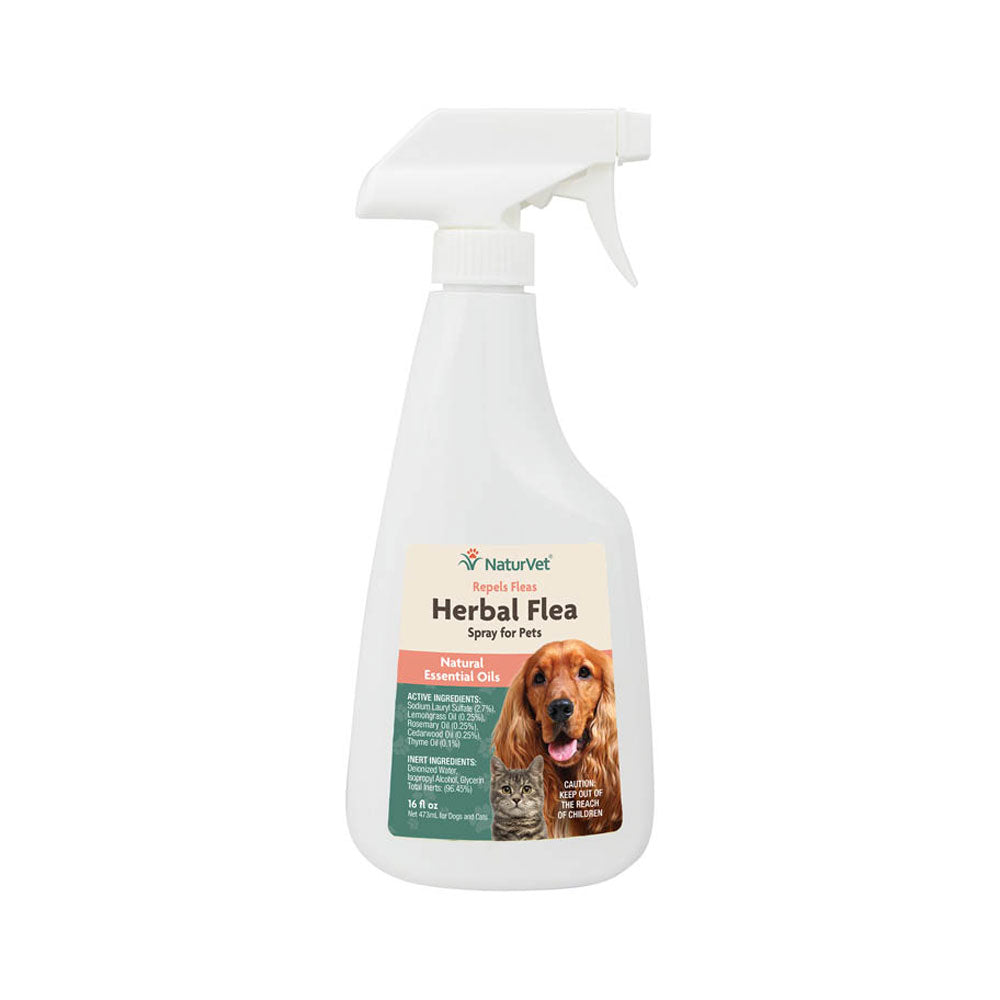 Naturvet Herbal Flea Spray, 16 oz