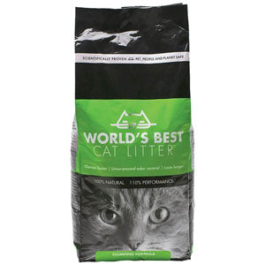 World's Best Clumping Cat Litter-7 lbs