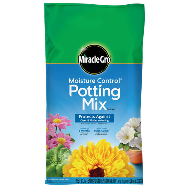 Miracle-Gro Moisture Control Potting Mix, 2 Cu.Ft.