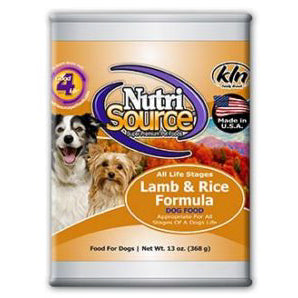 NutriSource Lamb & Rice Formula - Canned Dog Food