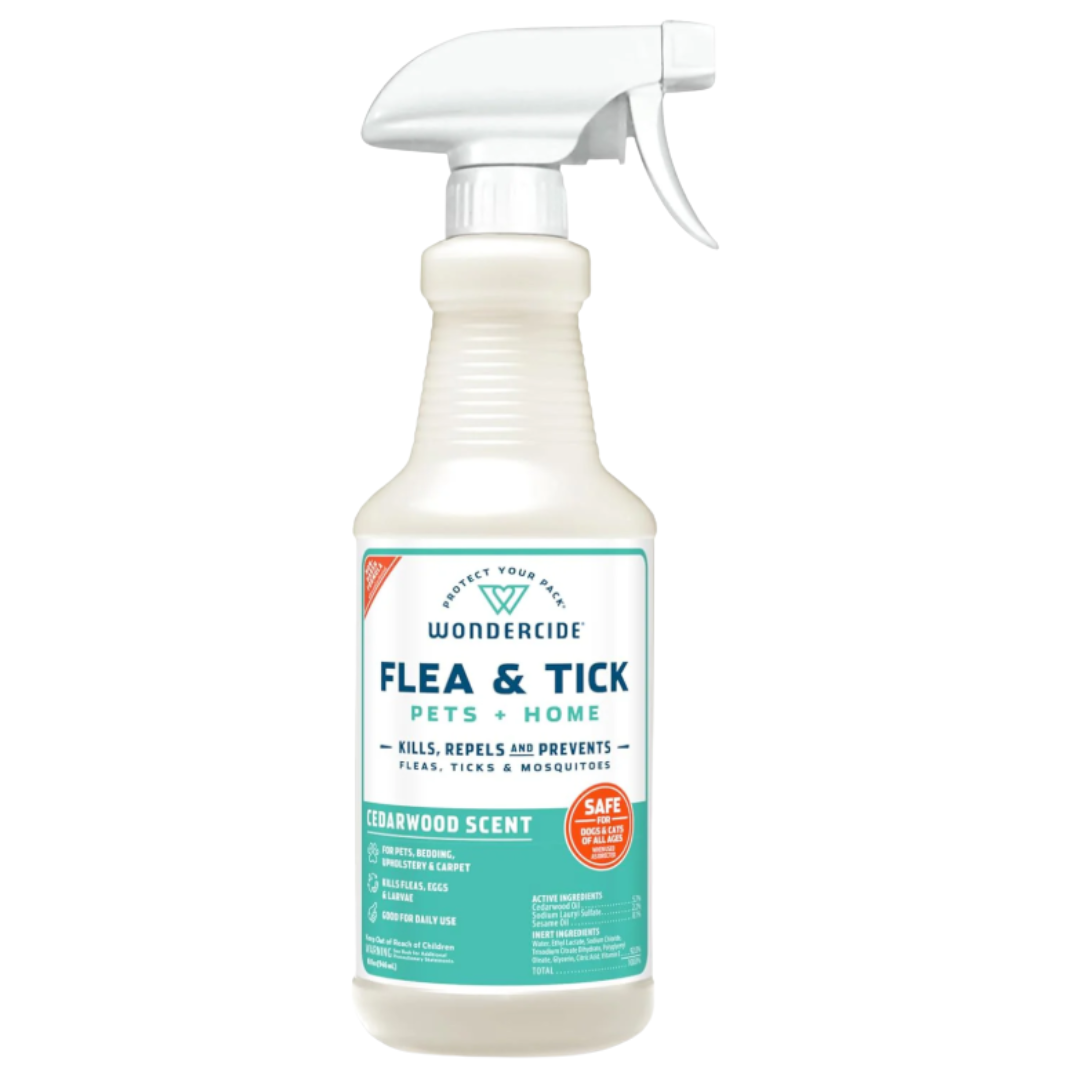 Flea & Tick Spray, Cedarwood, 16oz.