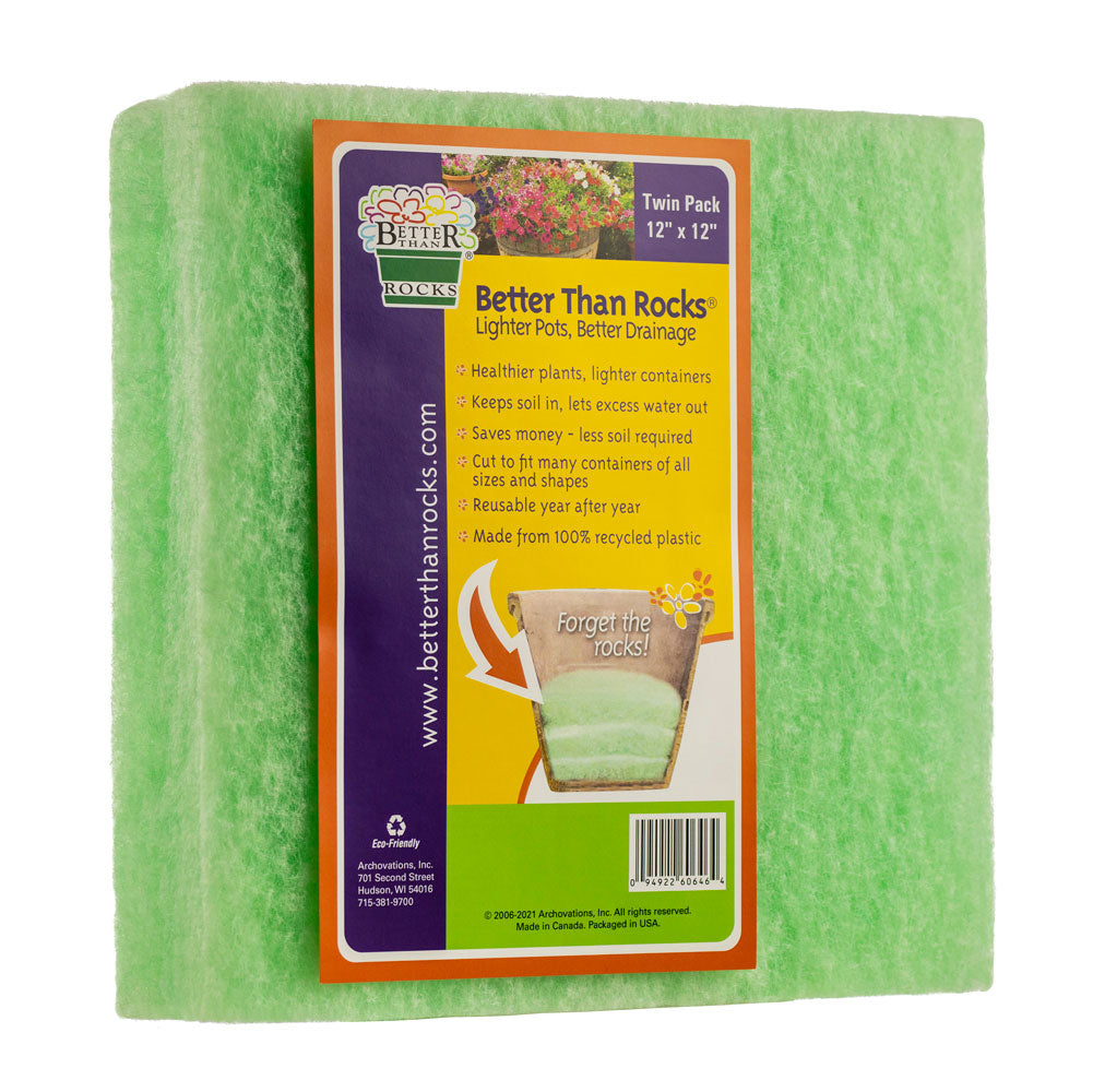 Better Than Rocks, 12" x 12" (2 Pack)