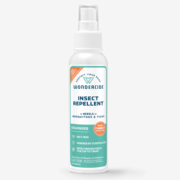 Flea & Tick Spray, Cedarwood, 4oz.