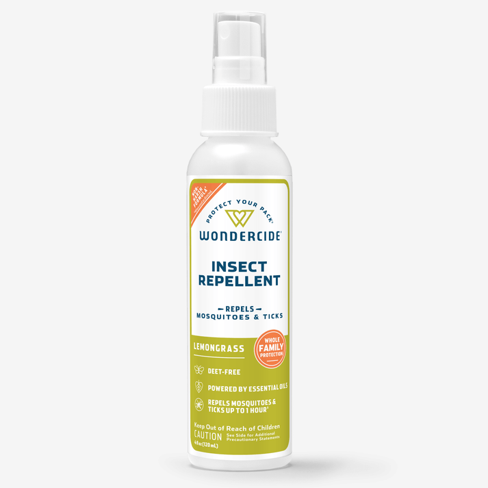 Flea & Tick Spray, Lemongrass, 4oz.