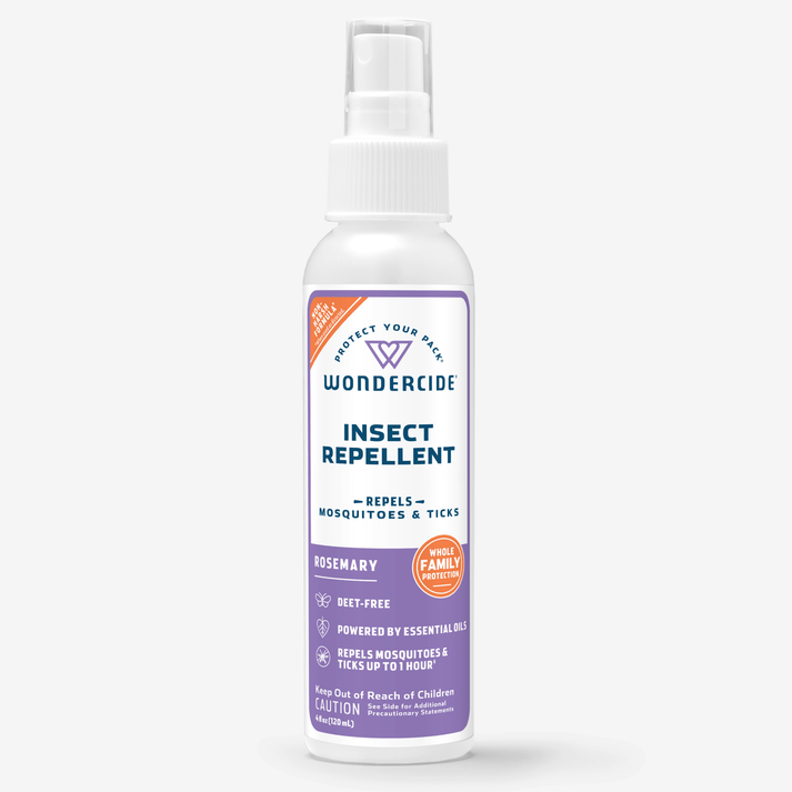 Flea & Tick Spray, Rosemary, 4oz.