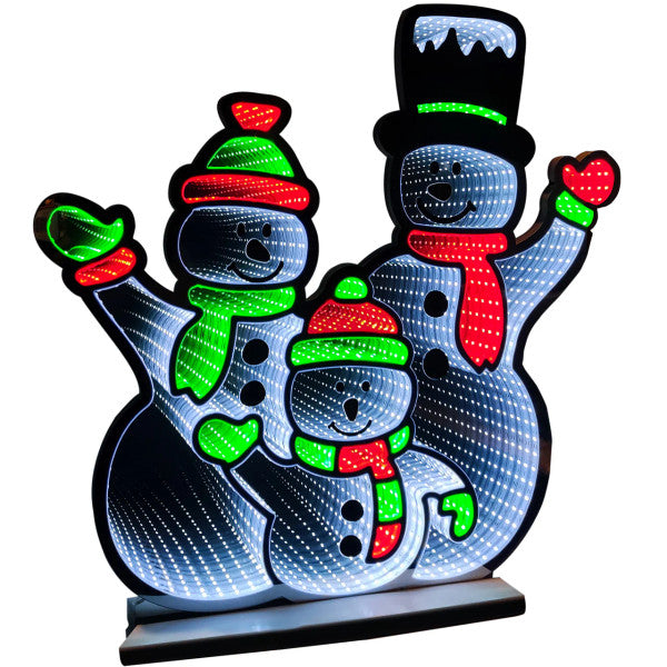 26" Infinity Family Snowman