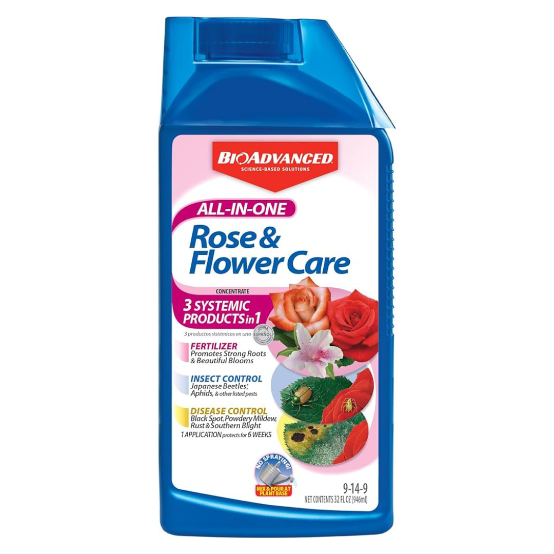 Bioadvanced All-in-One Rose & Flower Care, 32 oz.
