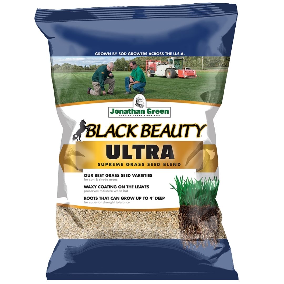 Black Beauty Ultra Mixture Grass Seed, 10000 Sq. Ft., 25lb
