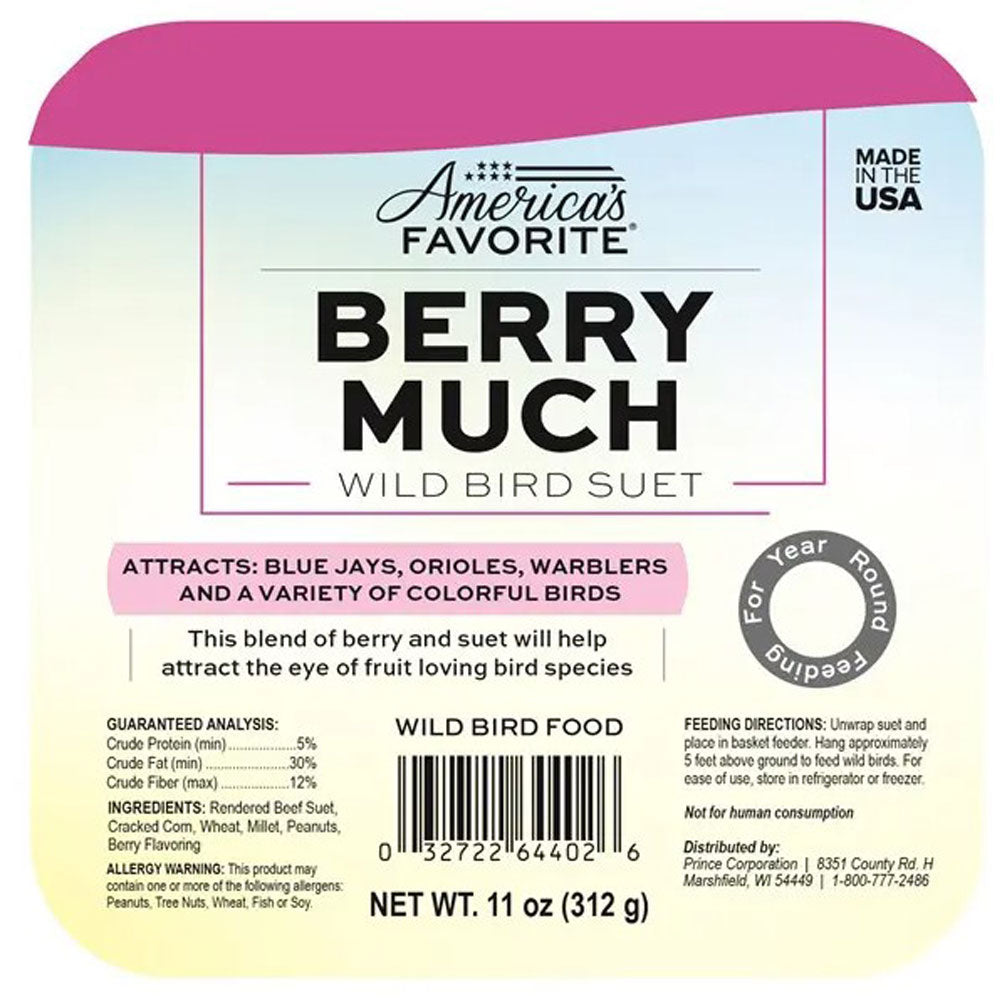 Berry Much Suet, 11 oz.